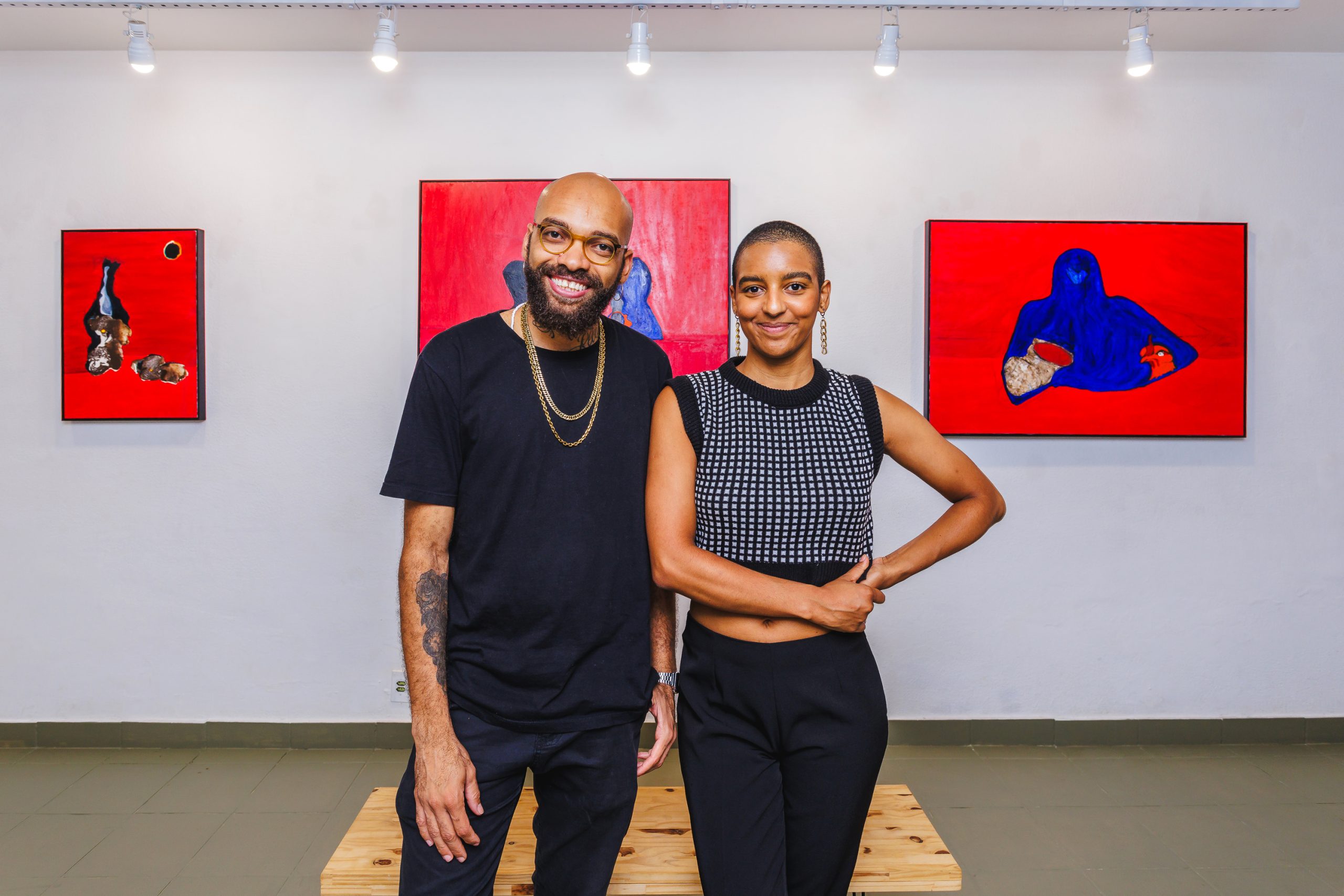 LATERAL GALERIA PARTICIPA DE PALESTRA COM MICHEL CENA7 SOBRE ARTES VISUAIS PARA PESSOAS RACIALIZADAS NA PINACOTECA DE SÃO BERNARDO DO CAMPO