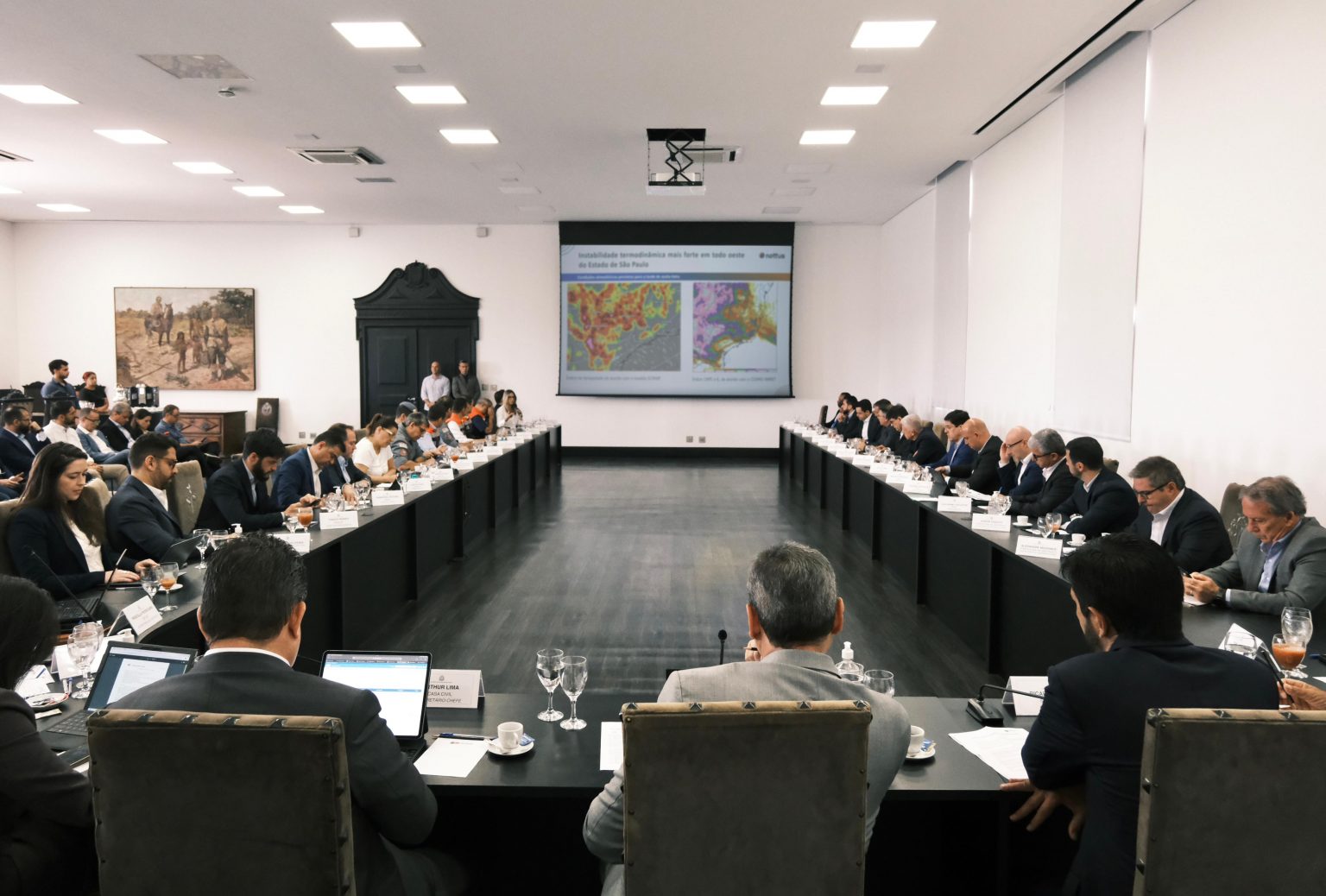 GOVERNO DE SP CRIA GABINETE DE CRISE PARA MONITORAR CHUVAS E VENTOS NO ESTADO