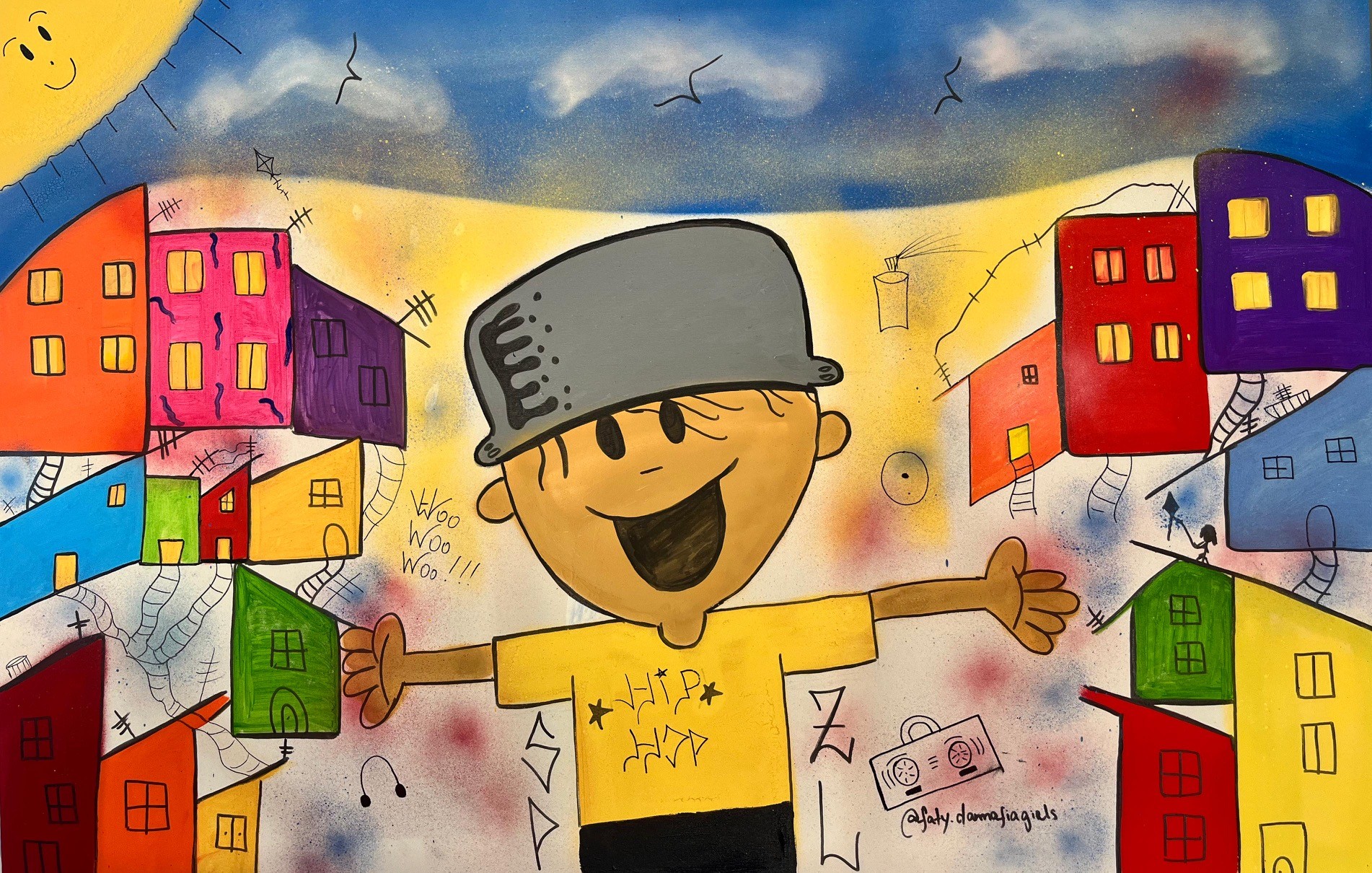 MERCADÃO RECEBE EXPOSIÇÃO DE GRAFITES DO MENINO MALUQUINHO, EM HOMENAGEM A ZIRALDO