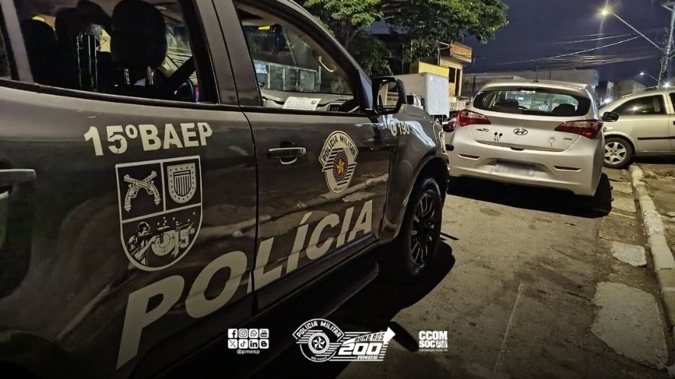 POLÍCIA MILITAR PRENDE INDIVÍDUO COM VEÍCULO ADULTERADO EM GUARULHOS/SP