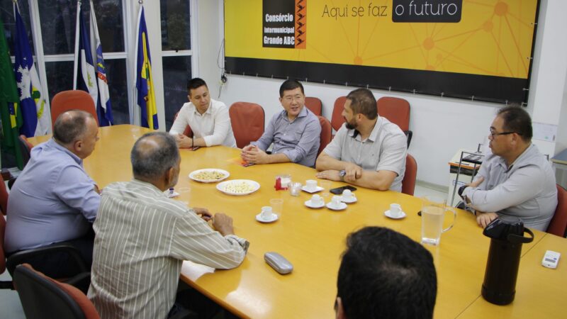 CONSÓRCIO ABC RECEBE PREFEITO ELEITO DE DIADEMA