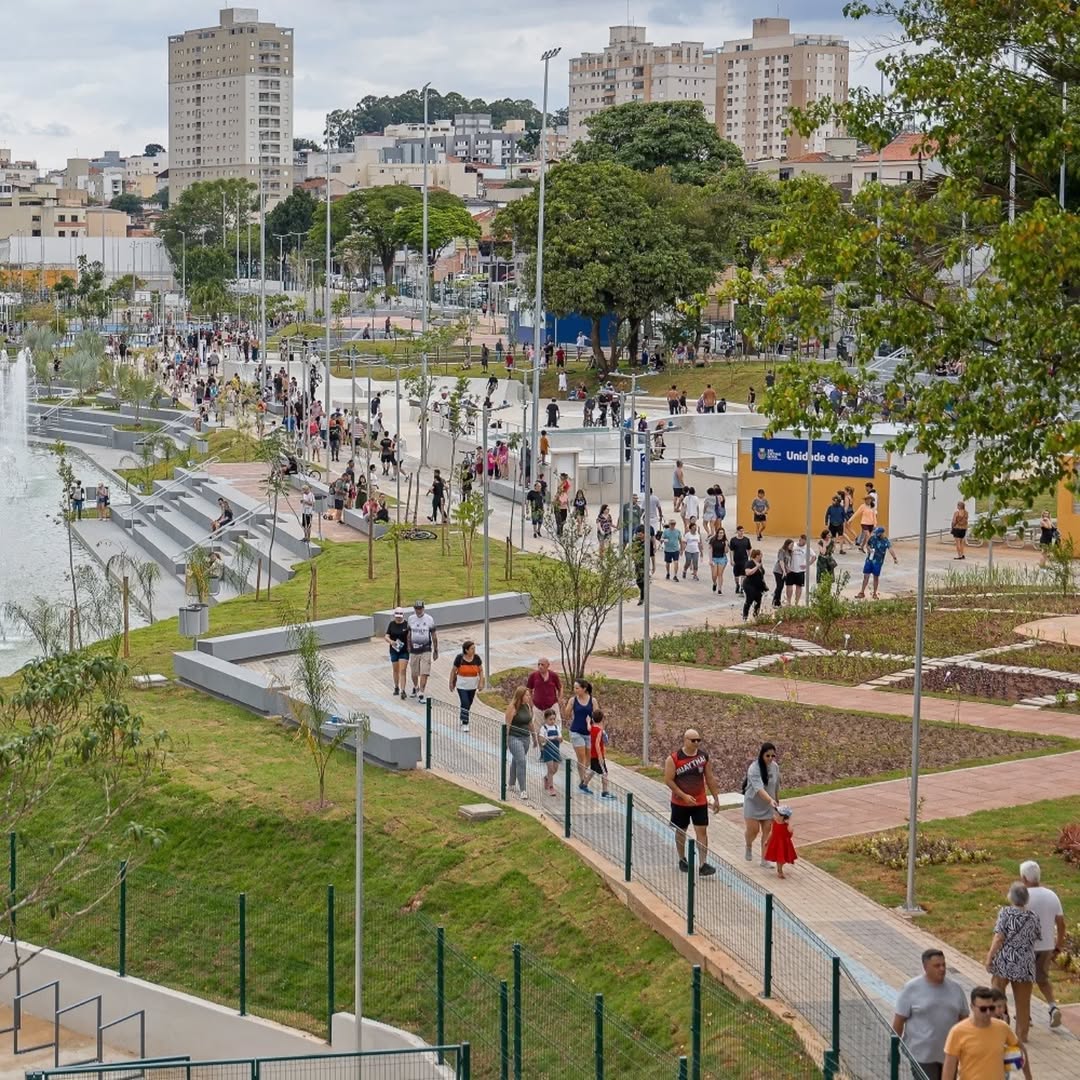 SÃO CAETANO GANHA NOVO POLO DE LAZER COM INAUGURAÇÃO DE PARQUE LINEAR E ENTREGA DE REVITALIZAÇÃO DA CIDADE DAS CRIANÇAS