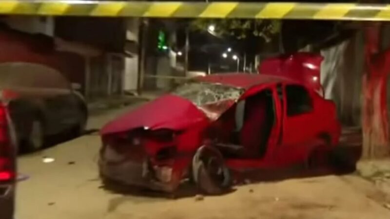 CASAL E CRIANÇA SÃO ATINGIDOS POR BANDIDO EM FUGA EM SANTO ANDRÉ