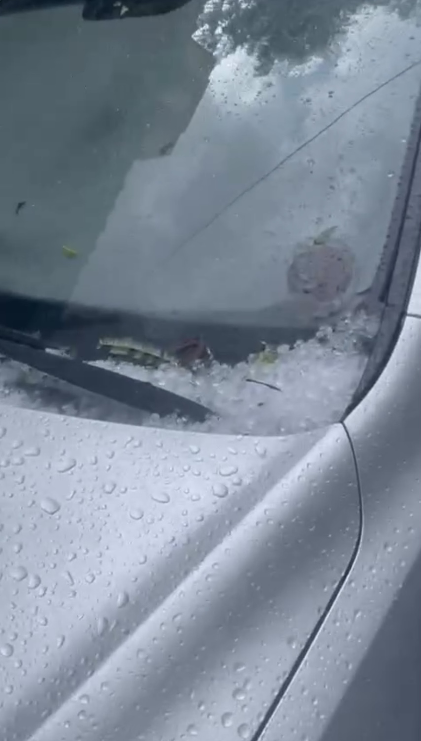 CHUVA FORTE COM GRANIZO ATINGE O ABC PAULISTA