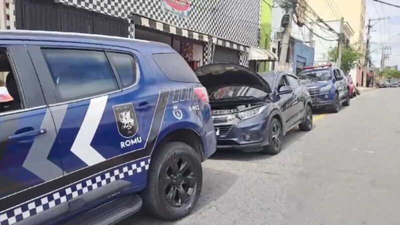 COM AUXÍLIO DE CÂMERAS, GCM APREENDE VEÍCULO CLONADO EM SÃO CAETANO