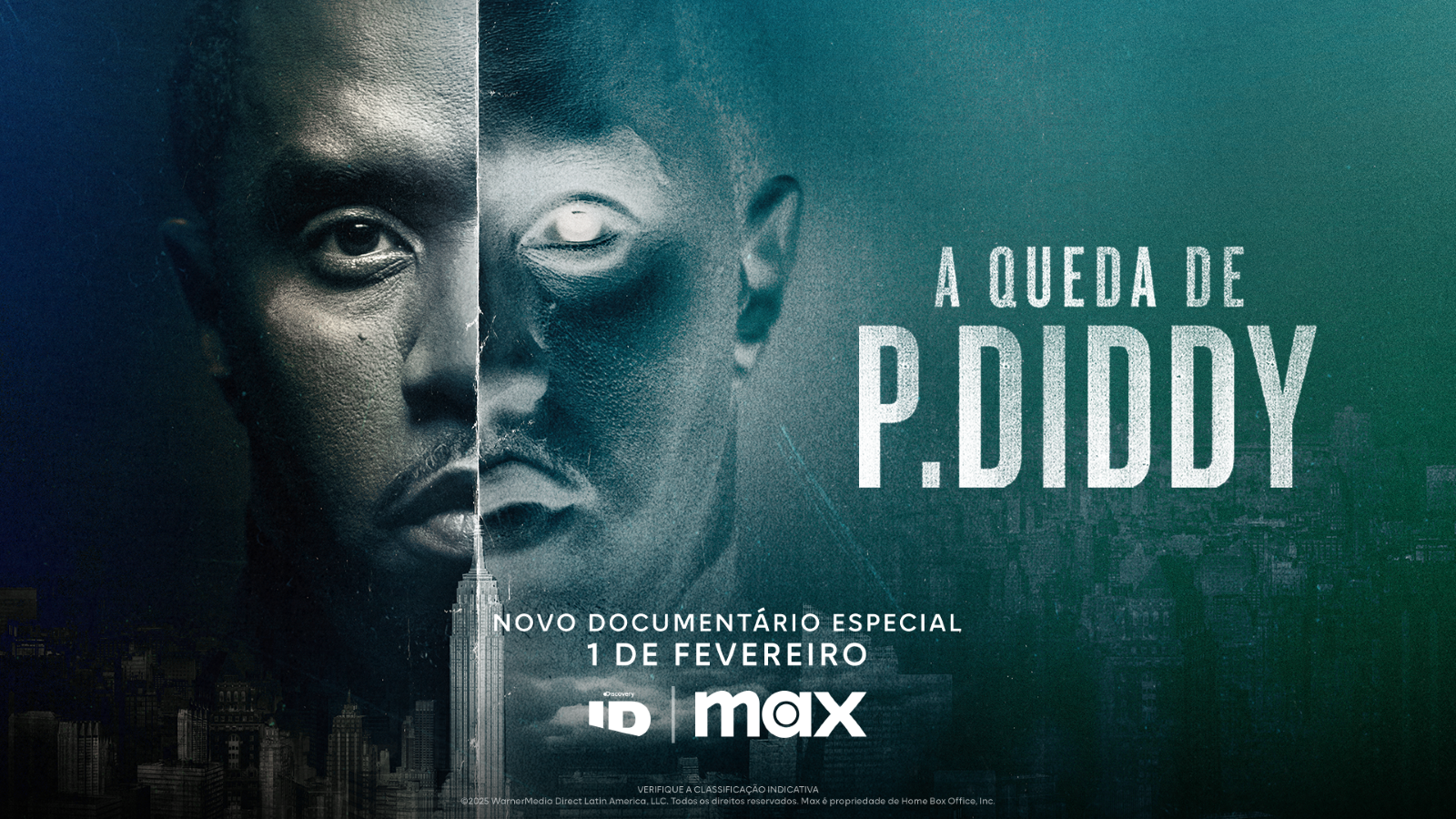 MAX E ID LANÇAM TRAILER E PÔSTER OFICIAL DE ‘A QUEDA DE P. DIDDY’ 