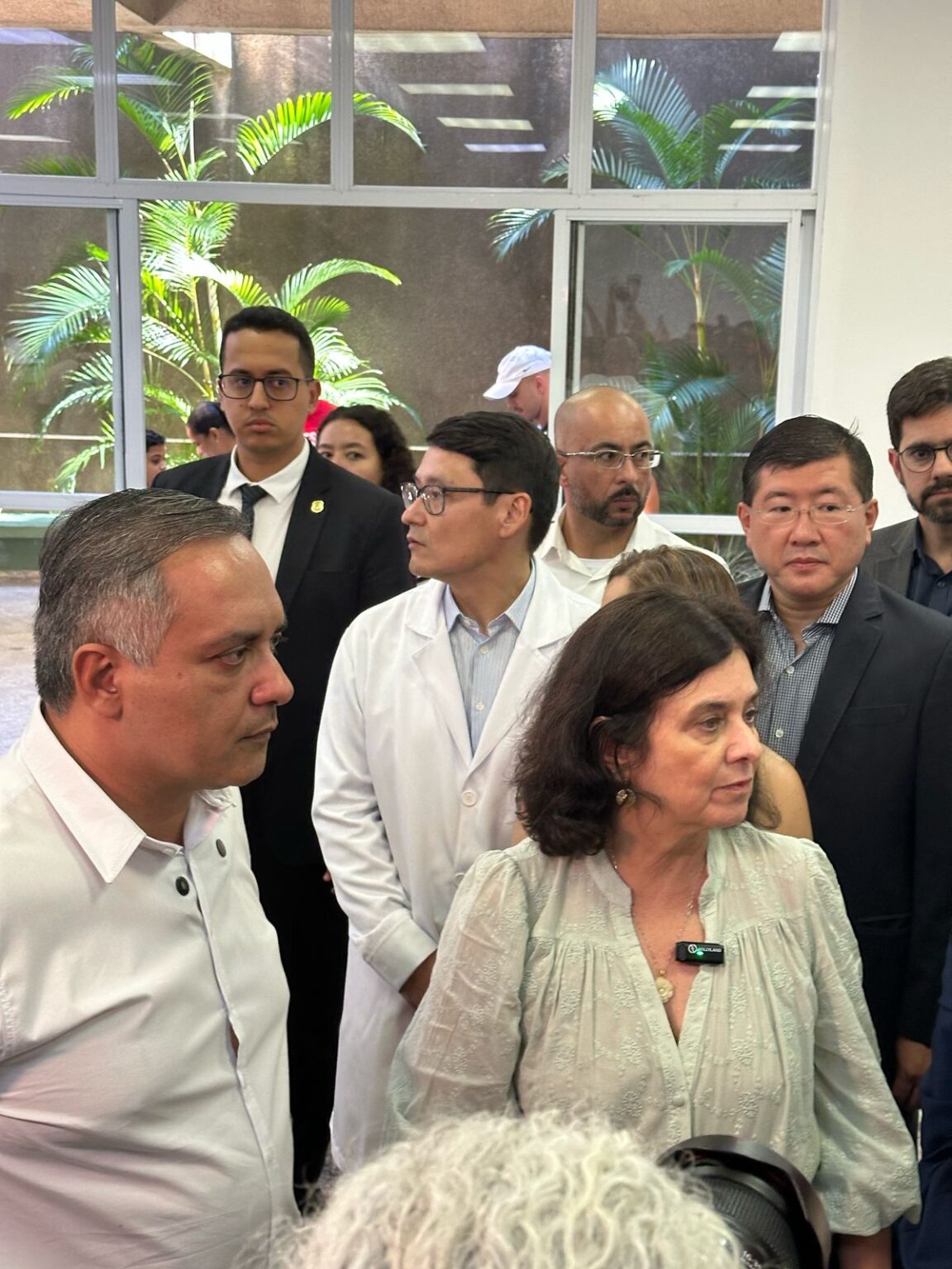 MINISTRA DA SAÚDE CHEGA AO HOSPITAL DE CLÍNICAS EM SÃO BERNARDO