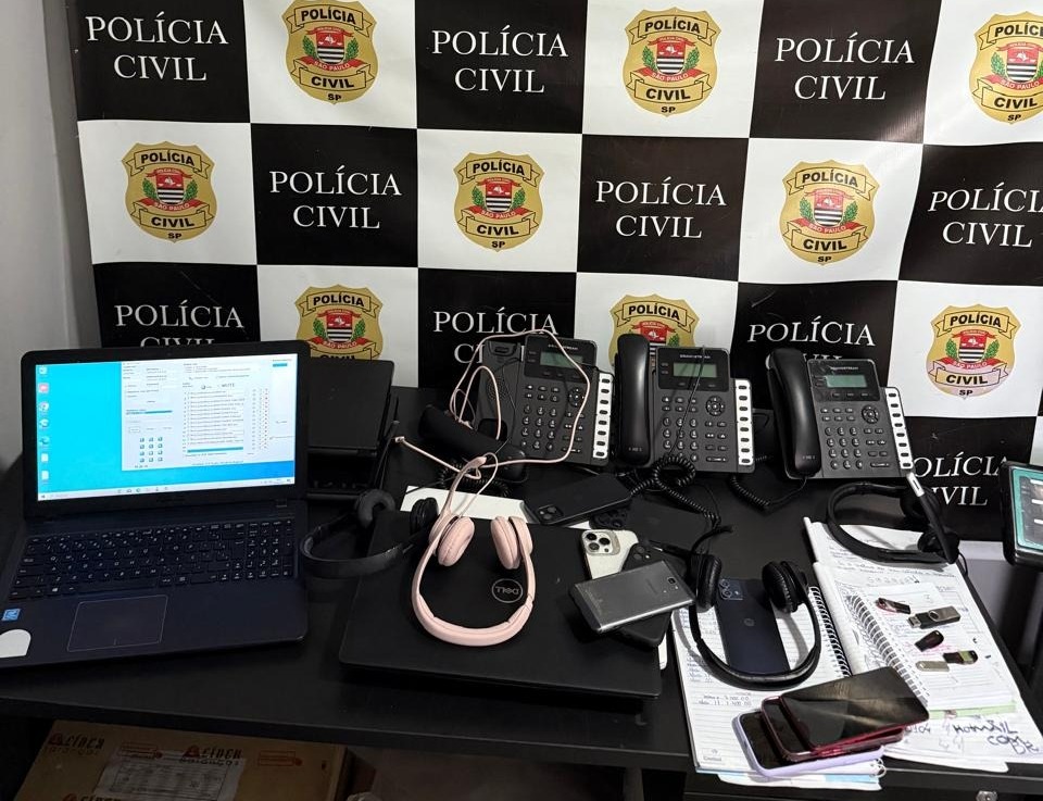POLÍCIA CIVIL DESMONTA FALSA CENTRAL BANCÁRIA EM SÃO BERNARDO; CINCO SÃO PRESOS