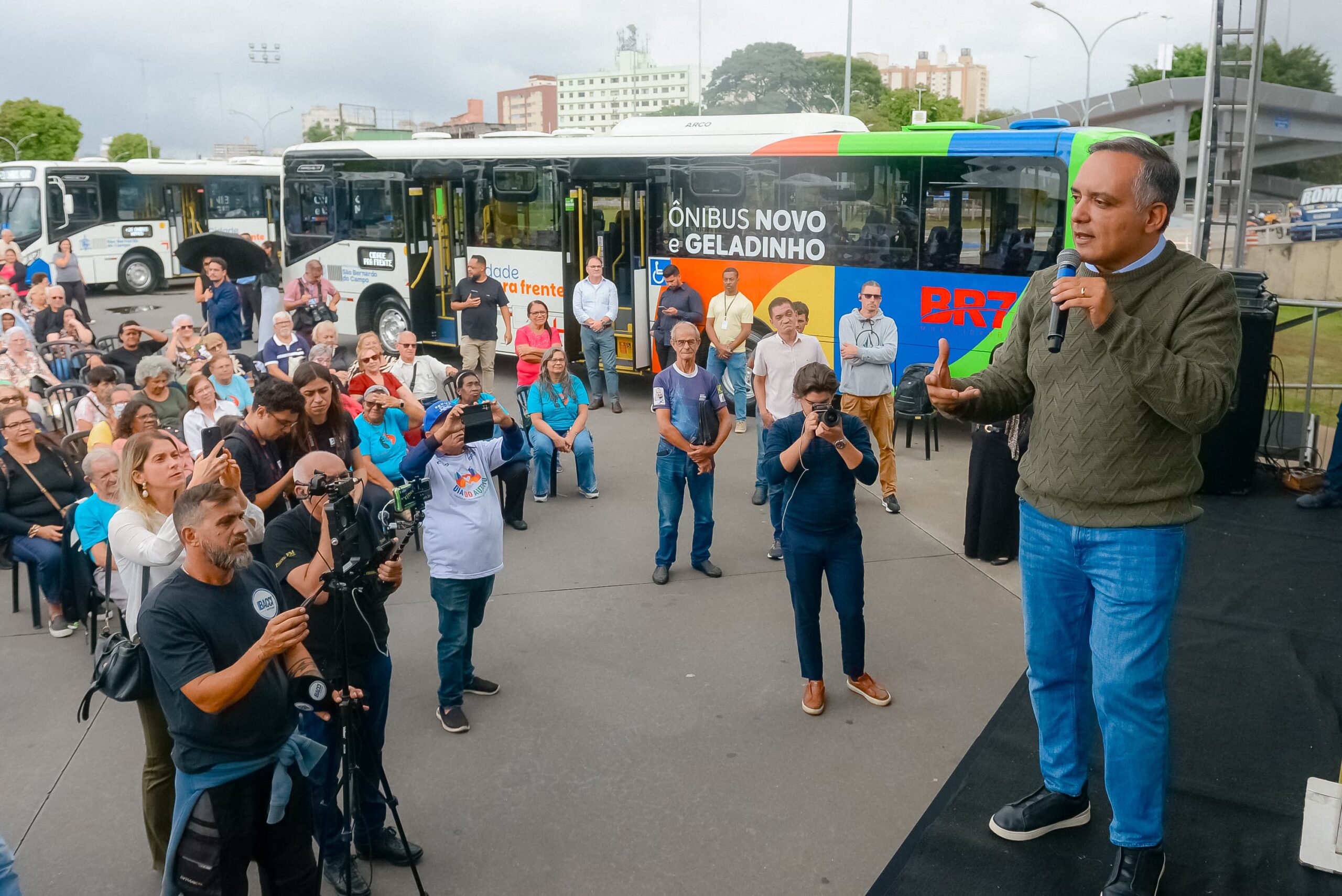SÃO BERNARDO GANHA 20 NOVOS ÔNIBUS MUNICIPAIS