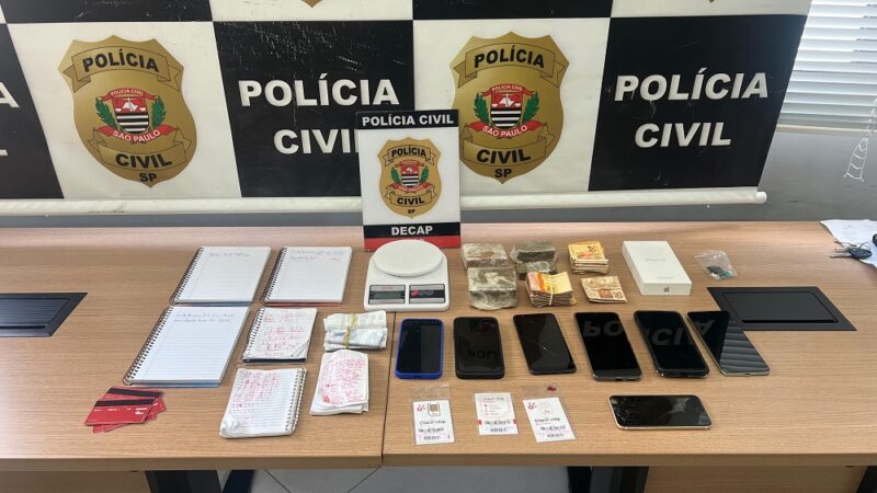 POLICÍA CIVIL DESMONTA ESQUEMA DE LAVAGEM DE DINHEIRO LIGADO AO TRÁFICO NA CAPITAL PAULISTA