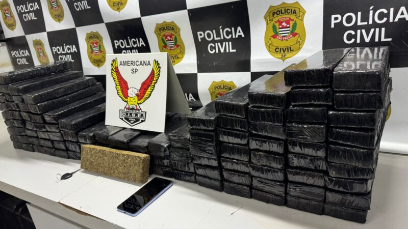 POLÍCIA DESCOBRE ESQUEMA INTERESTADUAL DE TRÁFICO E APREENDE 85KG DE MACONHA