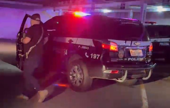 HOMEM QUE FURTOU CARRO EM CONDOMÍNIO ONDE MORA GUILHERME DERRITE É PRESO PELA POLÍCIA