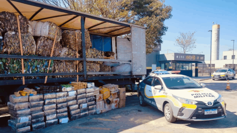MOTORISTA É PRESO COM 1,3 TONELADA DE MACONHA ESCONDIDA EM SUCATAS EM ITU