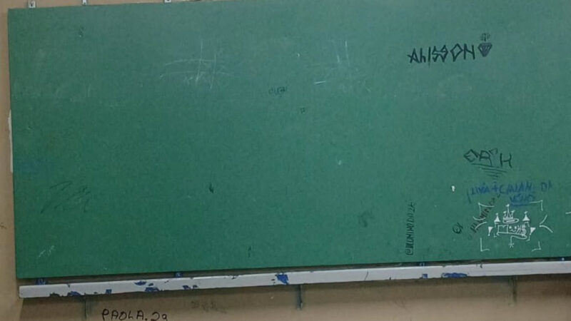 ESCOLA ESTADUAL DO JARDIM DA REPRESA FICA SEM DIRETOR, É VANDALIZADA E CONTINUA COM BANHEIROS QUEBRADOS