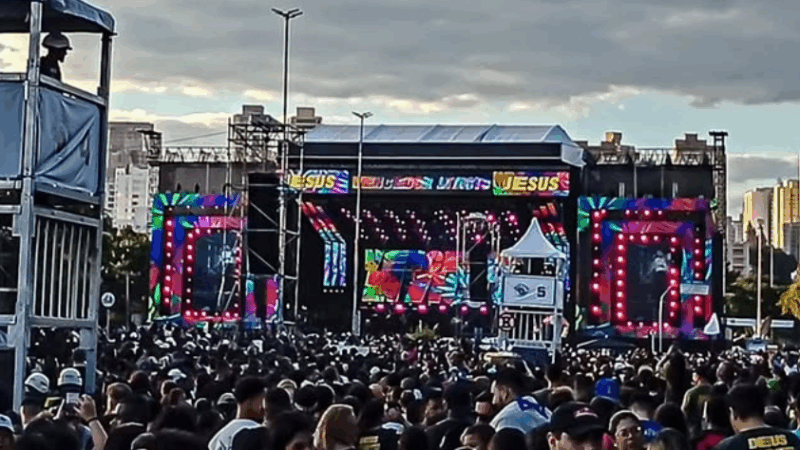 MARCHA PARA JESUS 2025 REÚNE MILHARES DE FIÉIS NA CAPITAL