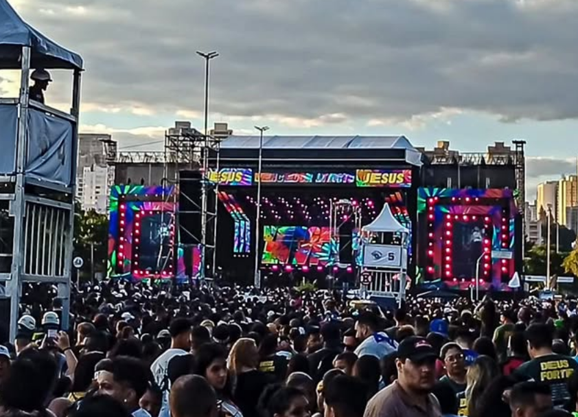 MARCHA PARA JESUS 2025 REÚNE MILHARES DE FIÉIS NA CAPITAL