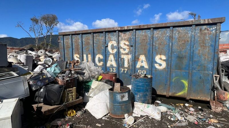 OPERAÇÃO EM CARAGUATATUBA APREENDE 400 KG DE METAIS FURTADOS E INTERDITA QUATRO DEPÓSITOS