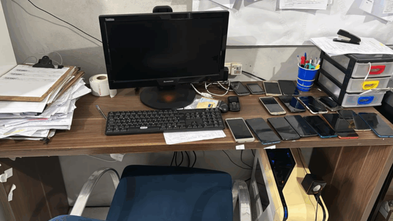 POLÍCIA FECHA CENTRAL CLANDESTINA DE TELEMARKETING USADA EM GOLPES BANCÁRIOS EM FERRAZ DE VASCONCELOS