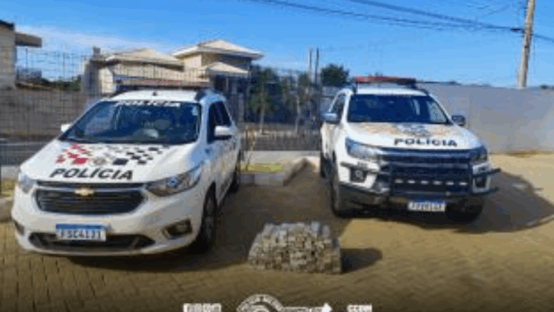 POLÍCIA APREENDE 45 QUILOS DE MACONHA APÓS PERSEGUIÇÃO NA RODOVIA EUCLIDES DA CUNHA