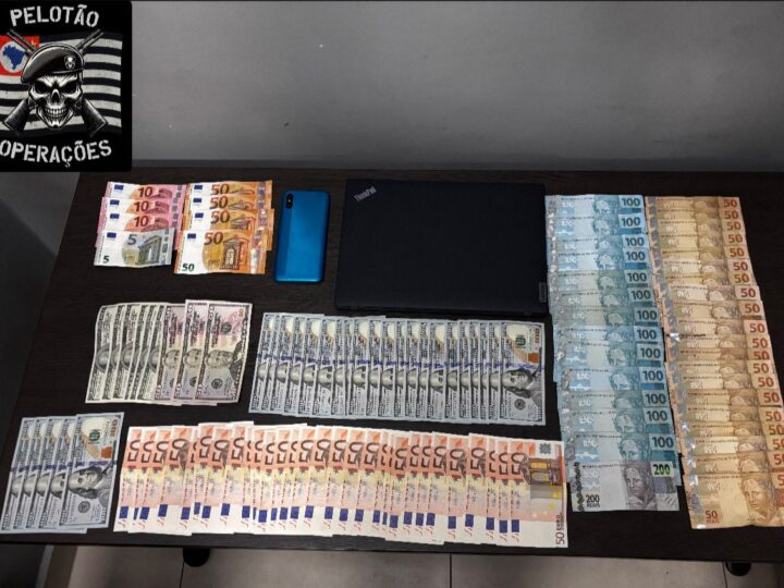 FORAGIDO É PRESO COM MAIS DE R$ 30 MIL EM MOEDAS ESTRANGEIRAS NO CENTRO DE SÃO PAULO