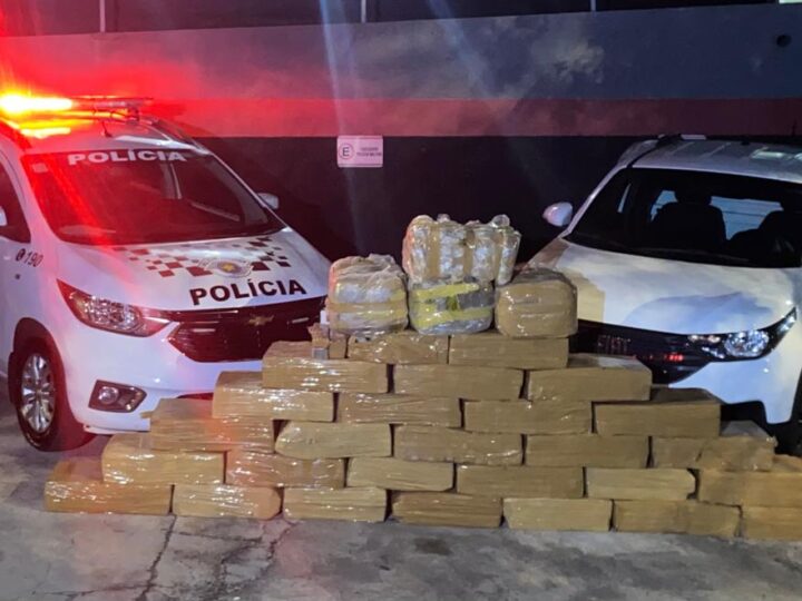 POLÍCIA MILITAR APREENDE MEIA TONELADA DE DROGAS EM RODOVIA DO INTERIOR PAULISTA