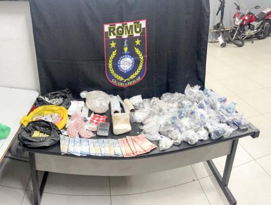 GCM DE GUARULHOS PRENDE TRAFICANTE COM 3,4 KG DE DROGAS NA REGIÃO DO CABUÇU