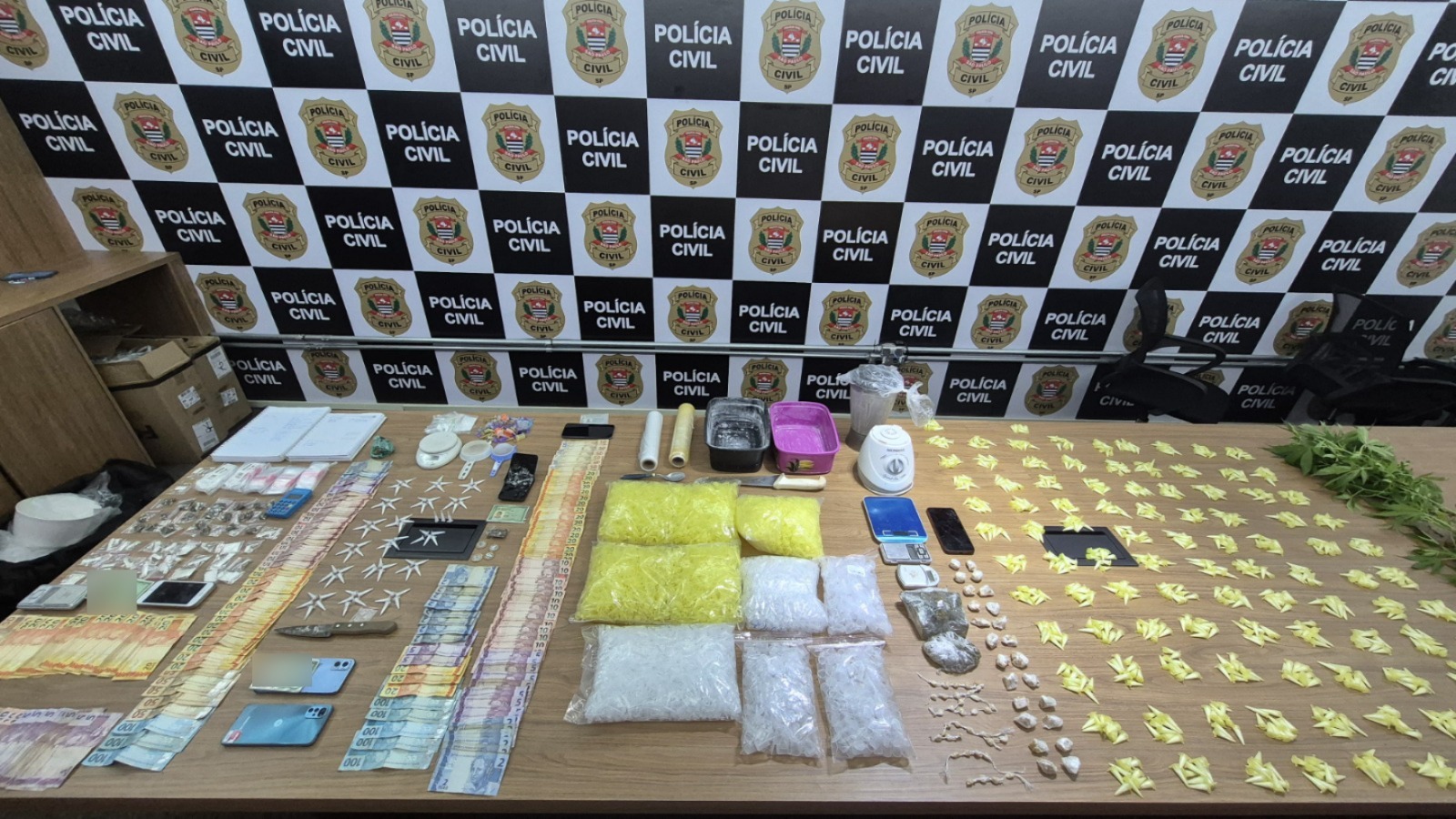 OPERAÇÃO COLÔMBIA PRENDE SETE POR TRÁFICO DE DROGAS NO INTERIOR DE SÃO PAULO