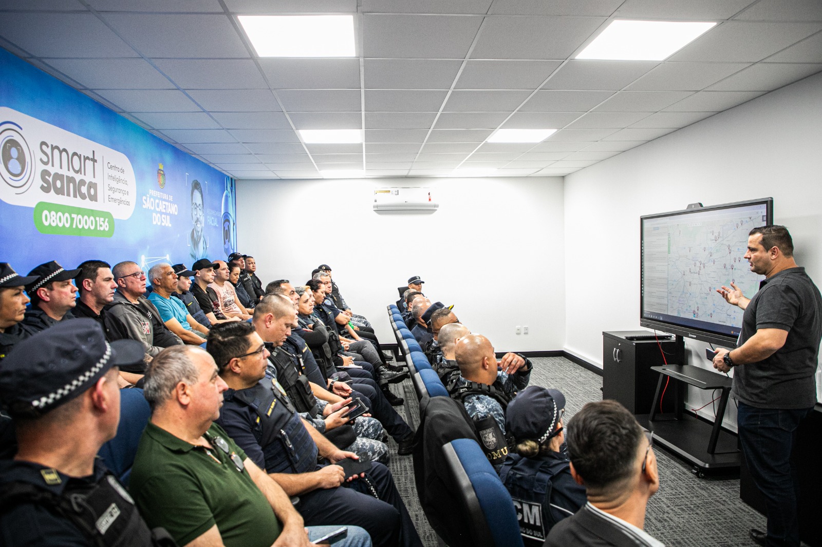 SÃO CAETANO INAUGURA CENTRO DE INTELIGÊNCIA SMART SANCA COM TECNOLOGIA DE PONTA E RESULTADOS JÁ POSITIVOS