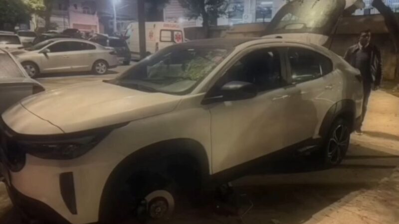 GCM PRENDE HOMEM POR FURTO DE RODAS NO JARDIM DO MAR
