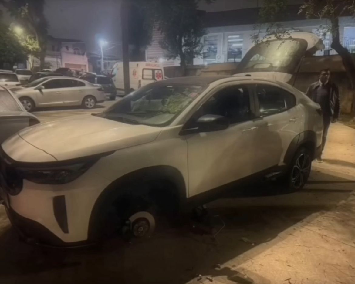 GCM PRENDE HOMEM POR FURTO DE RODAS NO JARDIM DO MAR