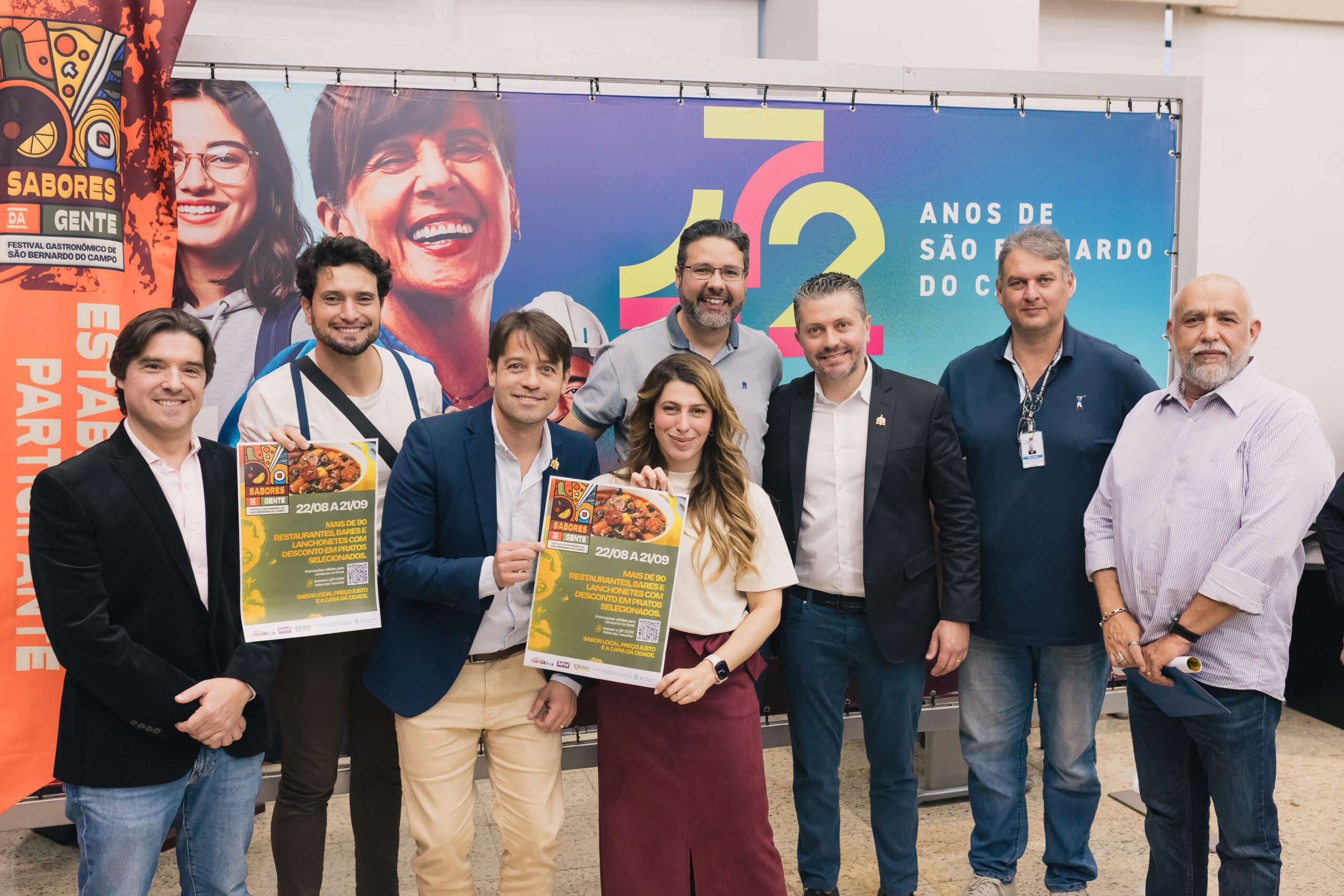 SÃO BERNARDO LANÇA FESTIVAL GASTRONÔMICO “SABORES DA GENTE” COM 94 ESTABELECIMENTOS E DESCONTOS DE 25%