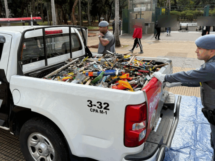 PM RECOLHE MAIS DE 9 MIL OBJETOS PERFUROCORTANTES NO CENTRO DE SÃO PAULO EM UM ANO