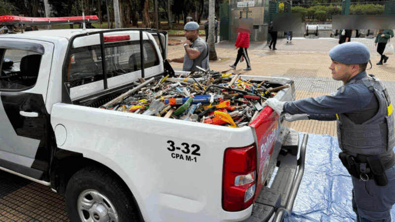 PM RECOLHE MAIS DE 9 MIL OBJETOS PERFUROCORTANTES NO CENTRO DE SÃO PAULO EM UM ANO
