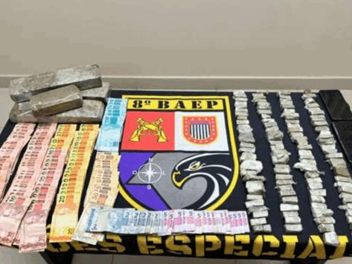 LÍDER DE FACÇÃO CRIMINOSA É PRESO EM PARAGUAÇU PAULISTA COM 4,1 KG DE MACONHA