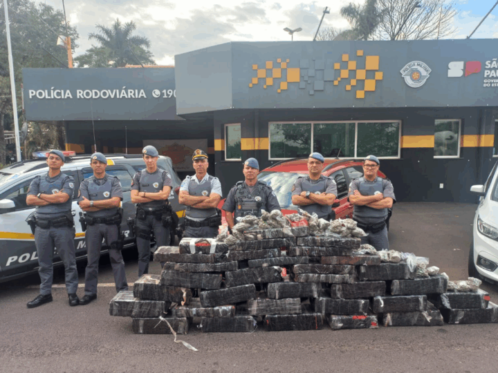 POLÍCIA MILITAR RODOVIÁRIA APREENDE MEIA TONELADA DE MACONHA NO INTERIOR DE SP