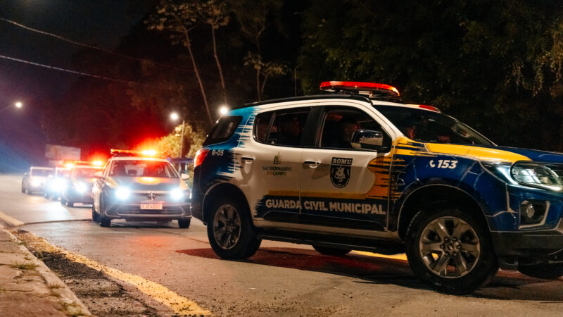 OPERAÇÃO DORME BEM ATENDE 357 OCORRÊNCIAS EM SÃO BERNARDO E RESULTA EM PRISÕES E APREENSÃO DE DROGAS