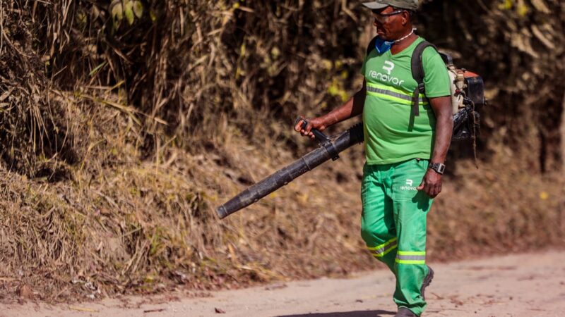 GUARAREMA INTENSIFICA AÇÕES DE ZELADORIA EM BAIRROS DA CIDADE