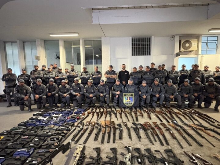 OPERAÇÃO APREENDE 183 ARMAS EM ATIBAIA, PAULÍNIA E AMERICANA