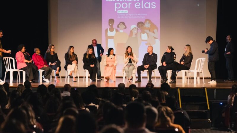 SÃO BERNARDO LANÇA CARTILHA COM SERVIÇOS DE PROTEÇÃO ÀS MULHERES