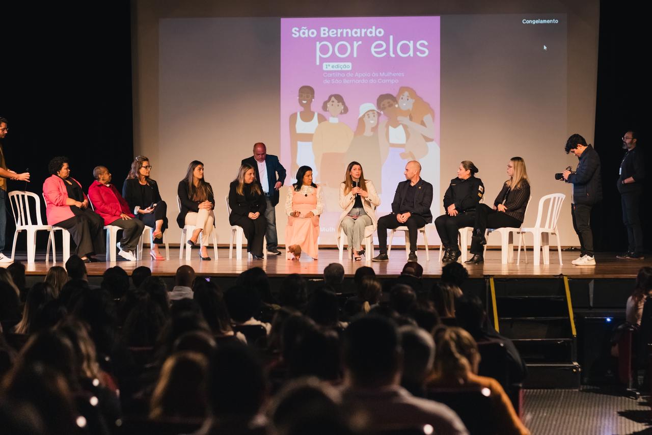 SÃO BERNARDO LANÇA CARTILHA COM SERVIÇOS DE PROTEÇÃO ÀS MULHERES