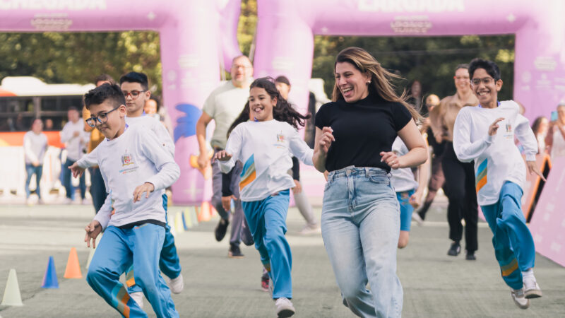 SÃO BERNARDO REALIZA PRIMEIRA MARATONA KIDS E LEVA 5 MIL ESTUDANTES À ARENA LOONEY TUNES