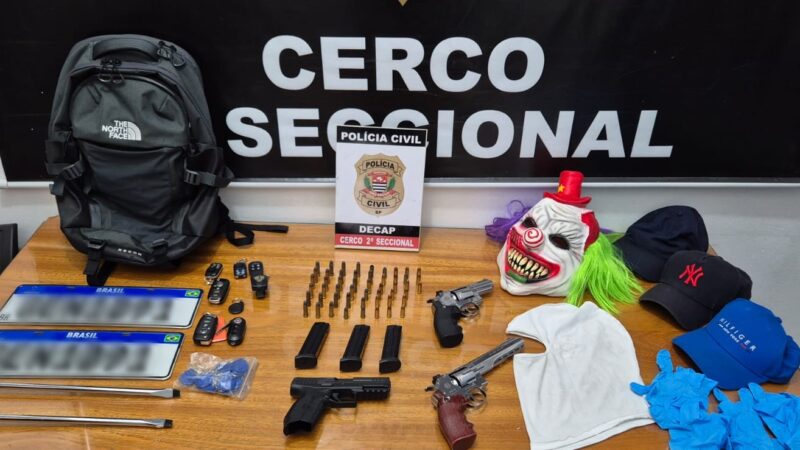 POLÍCIA DESARTICULA QUADRILHA ESPECIALIZADA EM ROUBOS A RESIDÊNCIAS NO MORUMBI