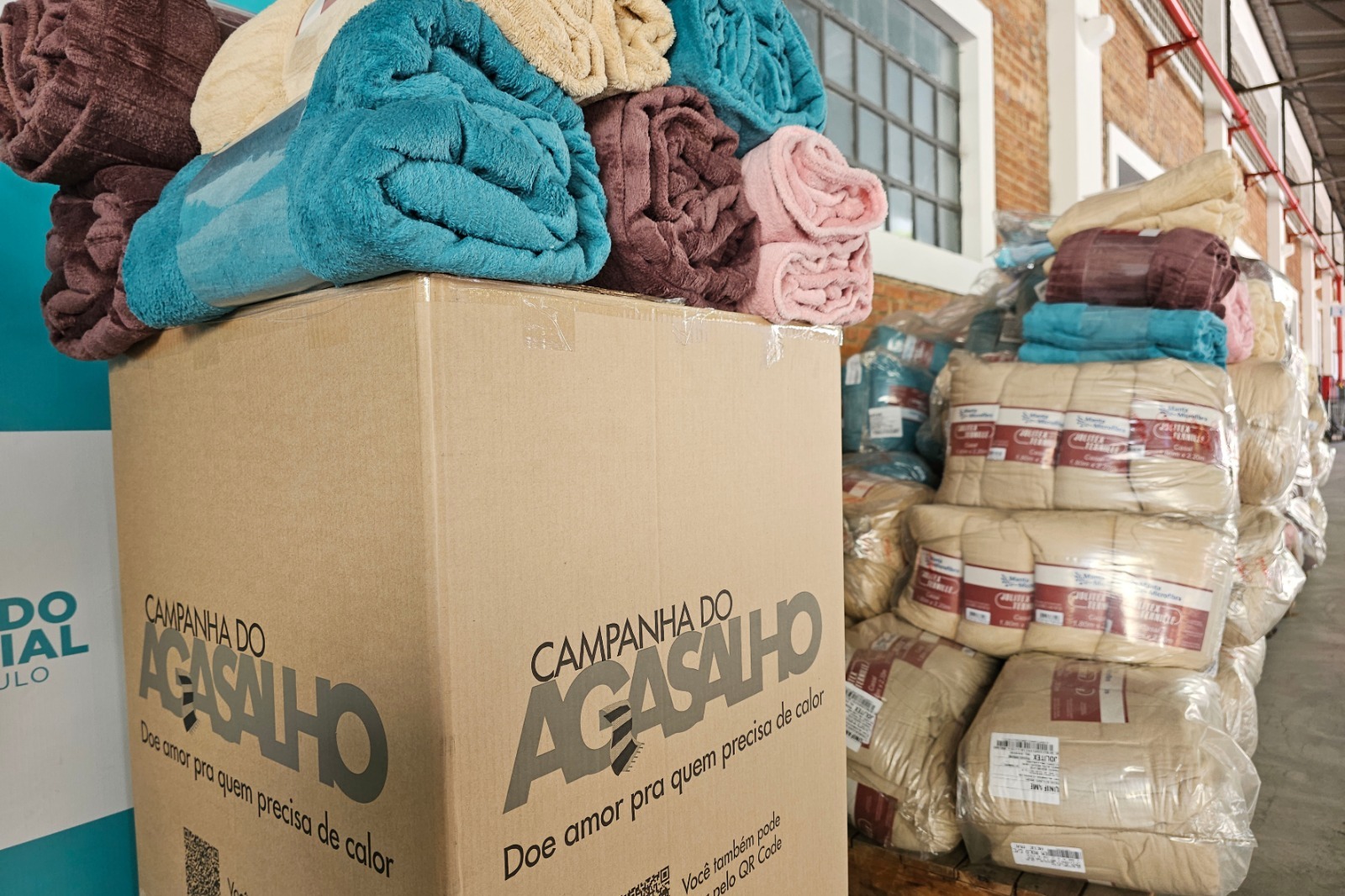 CAMPANHA DO AGASALHO 2025 DISTRIBUI MAIS DE 103 MIL COBERTORES E 14 MILHÕES DE PEÇAS NO ESTADO DE SÃO PAULO
