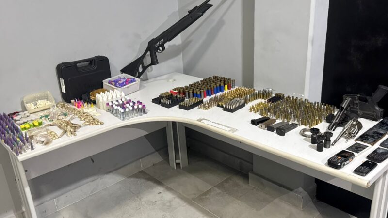 POLÍCIA MILITAR APREENDE ARMAS, DROGAS E RESGATA ARARAS EM IMÓVEL NO GRAJAÚ