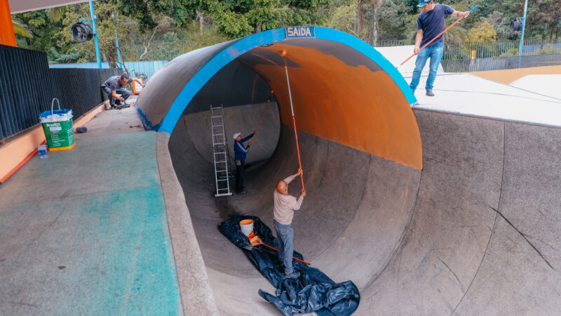 PREFEITURA DE SÃO BERNARDO INICIA TROCA DE ILUMINAÇÃO NO PARQUE DA JUVENTUDE