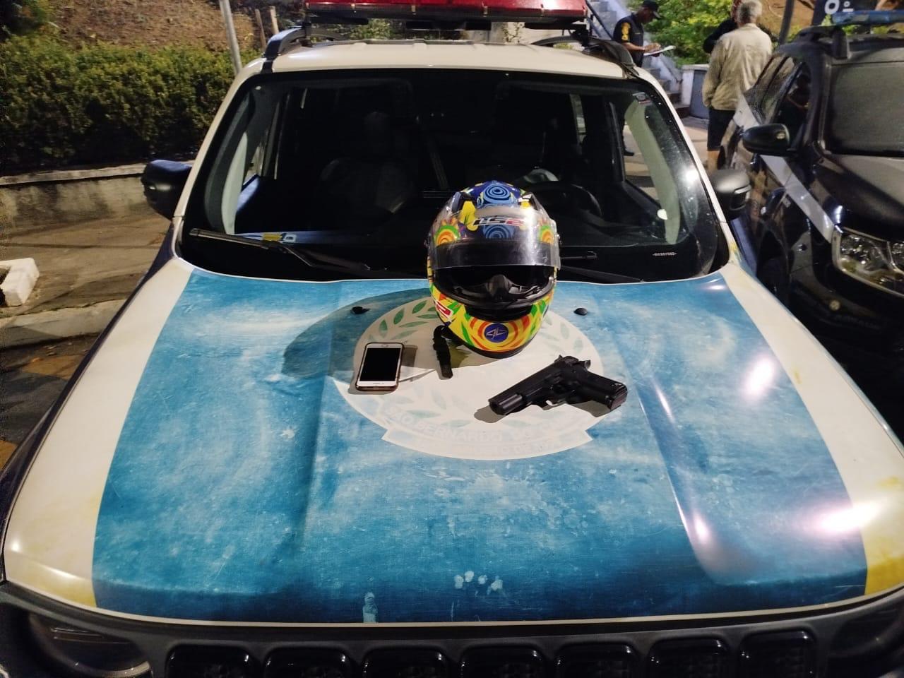 GCM DE SÃO BERNARDO RECUPERA MOTOS ROUBADAS E CELULAR DURANTE PATRULHAMENTOS