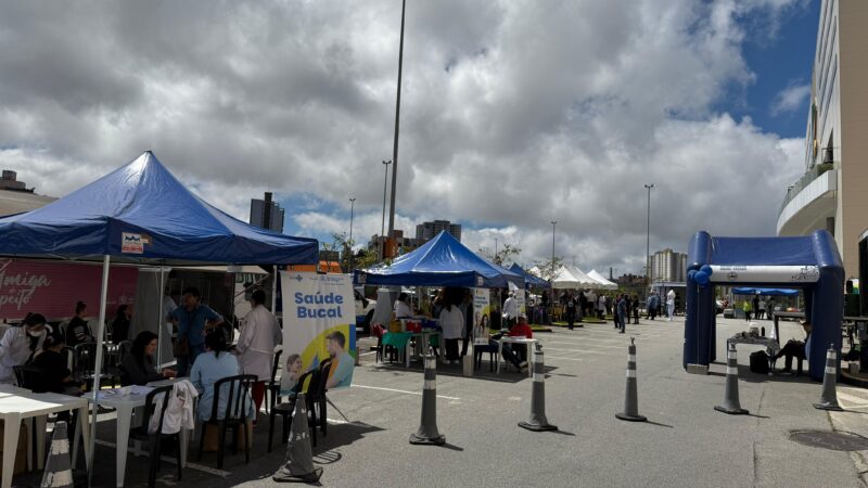SÃO BERNARDO REALIZA EDIÇÃO ESPECIAL DA CARAVANA DA SAÚDE NO PLAZA SHOPPING