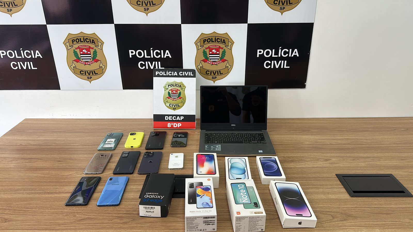 POLÍCIA CIVIL PRENDE INTEGRANTES DE QUADRILHA ESPECIALIZADA EM FURTOS DE CELULARES E FRAUDES BANCÁRIAS NA CAPITAL PAULISTA