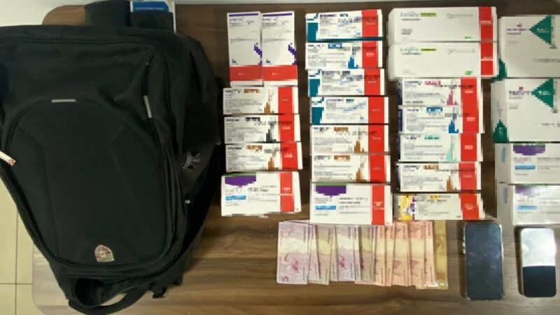 AÇÕES POLICIAIS DISTINTAS PRENDEM CINCO PESSOAS POR TRÁFICO E ROUBO DE REMÉDIOS EMAGRECEDORES