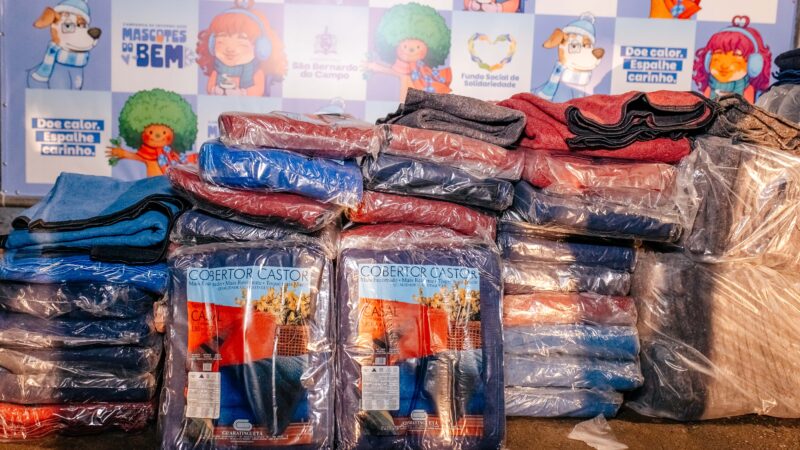 OPERAÇÃO AQUECE SÃO BERNARDO REGISTRA MÉDIA DE 140 ACOLHIMENTOS DIÁRIOS DURANTE O INVERNO